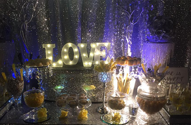 LOVE Wedding Decor - Dallas, Texas LGBT Wedding Reception Venue - Jupiter Gardens Event Center