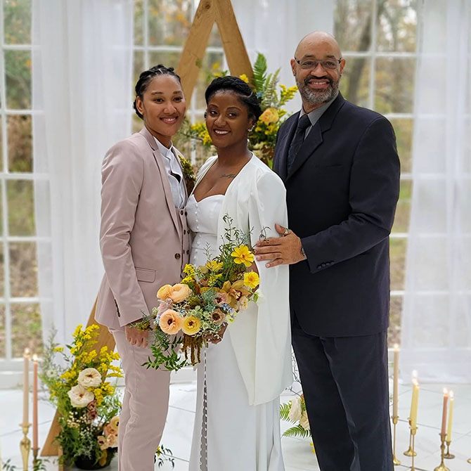 Houston, Texas LGBT Wedding Officiant - Love the One You're With