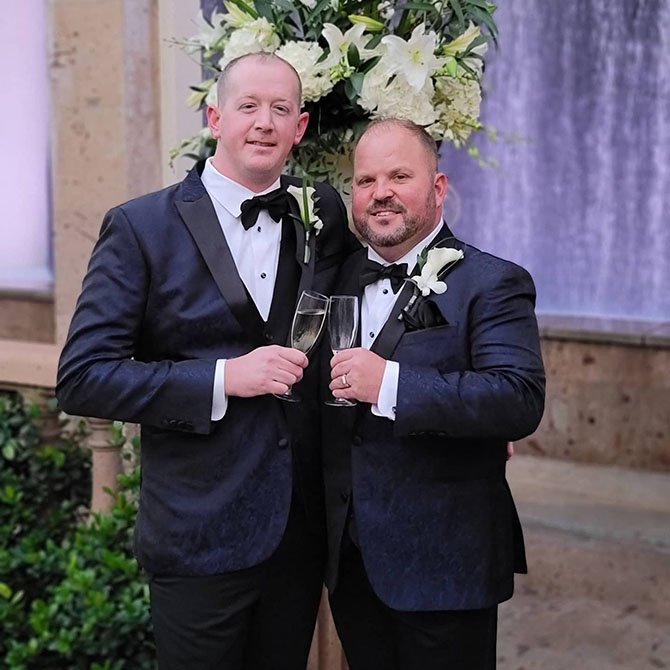 Houston, Texas LGBT Wedding Officiant - Love the One You're With