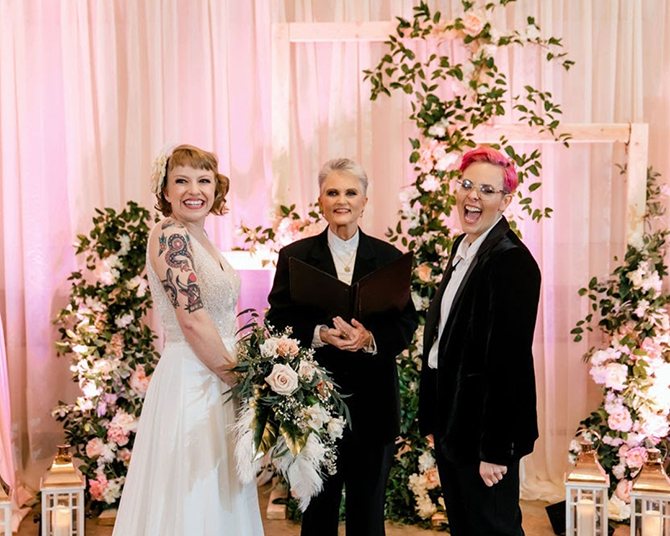 Dallas, Texas Same-Sex Marriage Officiant - Love Your Moment - Lisa Cage