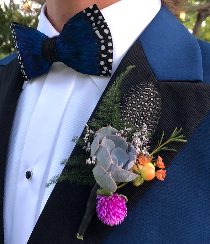 Succulent Wedding Decor and wearable art succulent jewelry - Succulents for Hire Toni Sicola