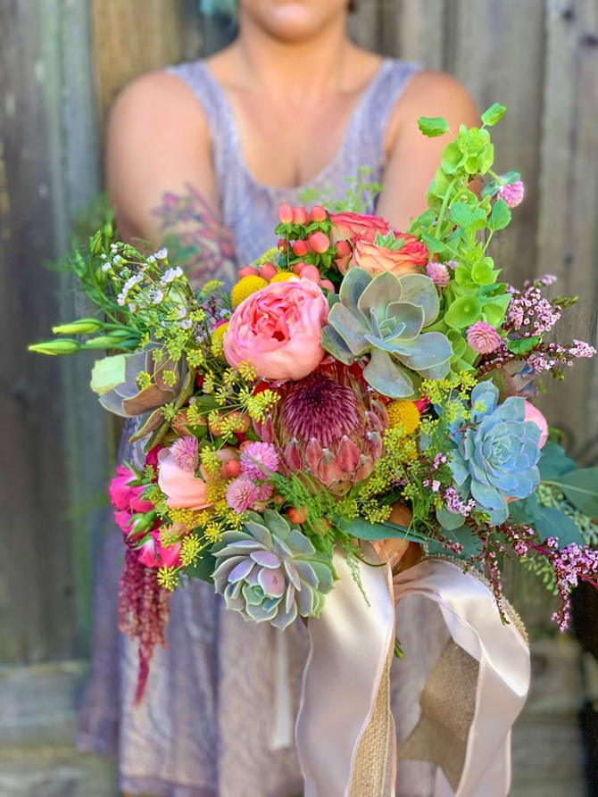 Succulent Wedding Decor and wearable art succulent jewelry - Succulents for Hire Toni Sicola