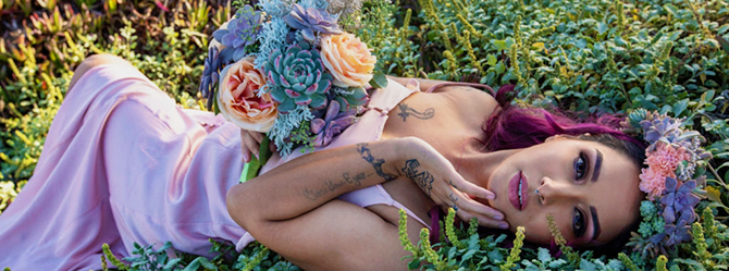 Succulent Wedding Decor and wearable art succulent jewelry - Succulents for Hire Toni Sicola