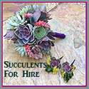 San Diego California LGBT Weddings - Succulent Wedding Floral Decor
