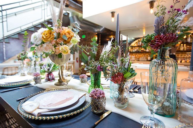 Succulent Wedding Decor and wearable art succulent jewelry - Succulents for Hire Toni Sicola