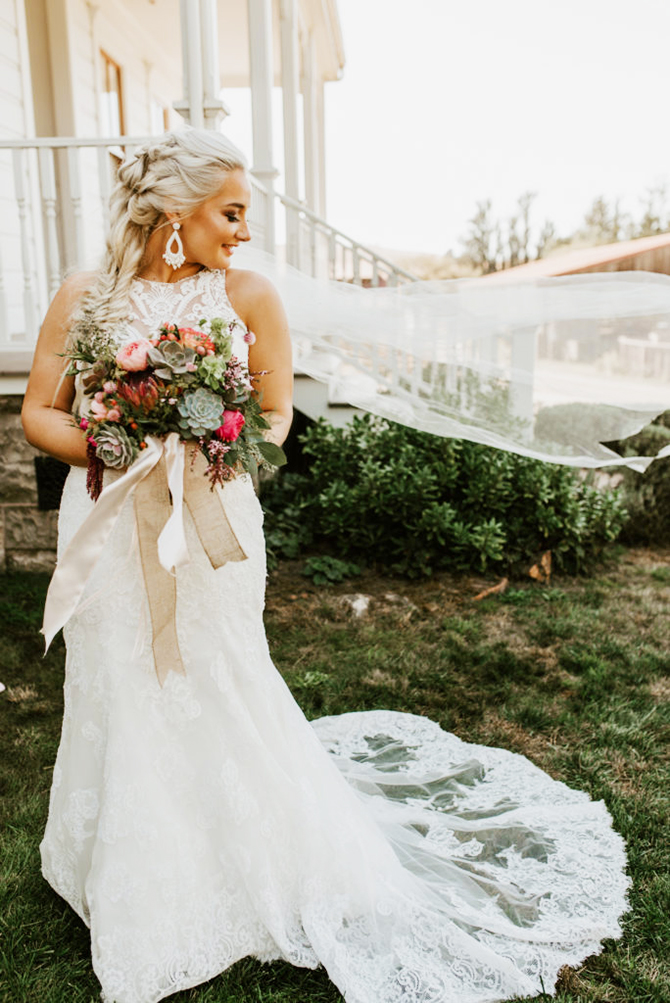 Succulent Wedding Decor and wearable art succulent jewelry - Succulents for Hire Toni Sicola