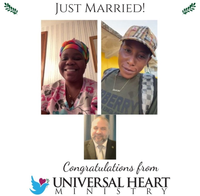 Universal Heart Ministry
In-Person and Virtual LGBT Wedding Officiant 
Serving Utah, Tennessee & Florida - Virtual wedding, online wedding
