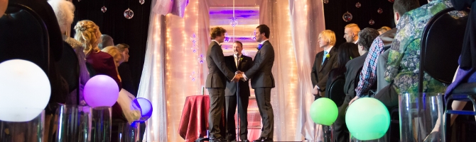Universal Heart Ministry
In-Person and Virtual LGBT Wedding Officiant 
Serving Utah, Tennessee & Florida - Virtual wedding, online wedding
