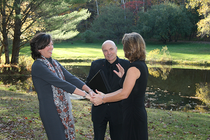 LGBT Wedding Central Vermont LGBT Wedding Officiant - JP Greg Trulson