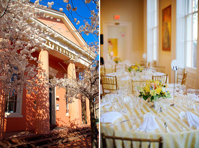 Historic Greek Architecture Wedding Venue - Athenaeum - Alexandria, Virginia LGBT