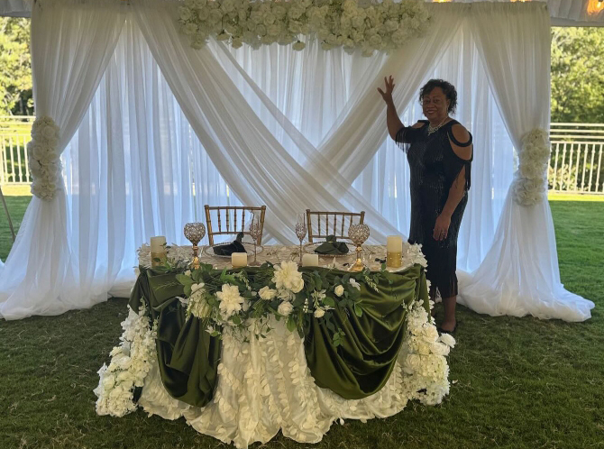 Events & Decor by TMSS 
Stafford, Virginia Full-Service LGBTQ+ Wedding Planning, Day-of Coordination, & Luxury Decor Rentals 
