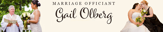 Greater Richmond Area Virgina LGBT Wedding Officiant - Gail Olberg