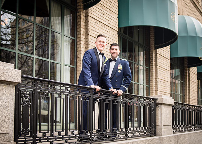 Same Sex Couple Arlington, VA Same-Sex Wedding Photographer - Photos From The Harty