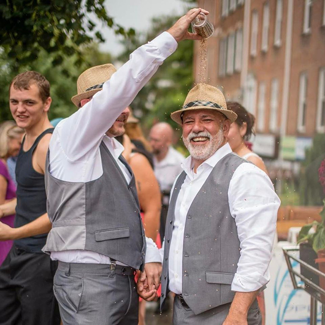 Bird seed - Arlington, VA Same-Sex Wedding Photographer - Photos From The Harty