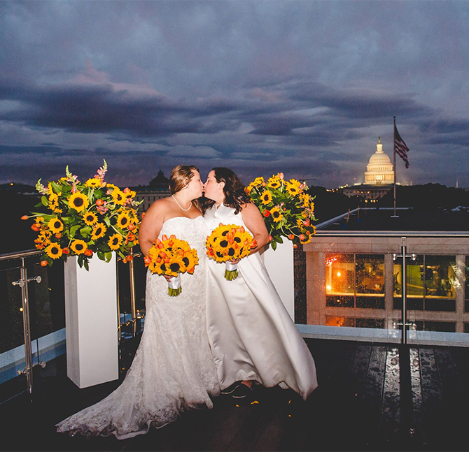 US Capitol LGBT Wedding - Arlington, VA Same-Sex Wedding Photographer - Photos From The Harty