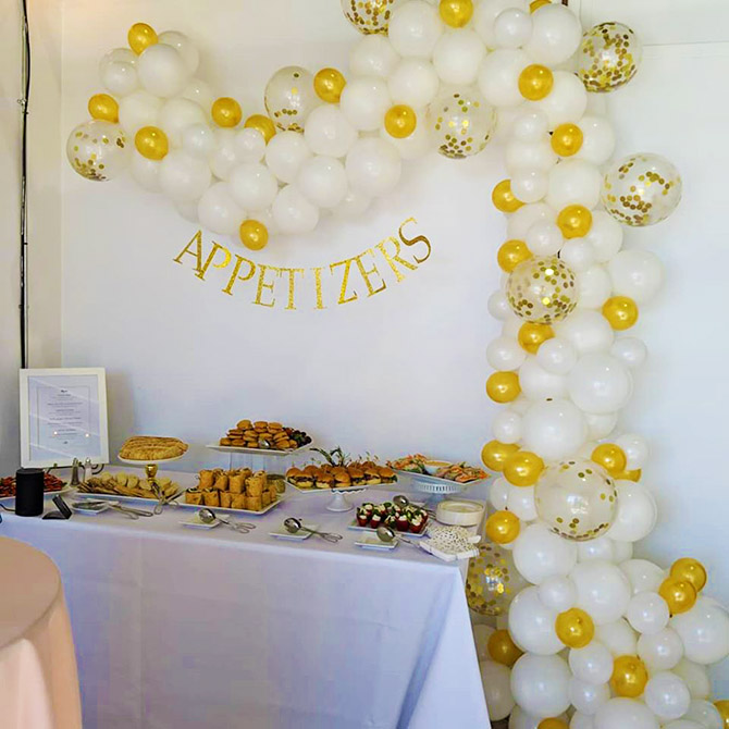 Wedding Appetizer Table - Weddings by Nicole G - Manassas, VA LGBT Wedding Planner
