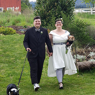 Woodland, WA LGBT Wedding Receptions and Accommodations Adeline Farm