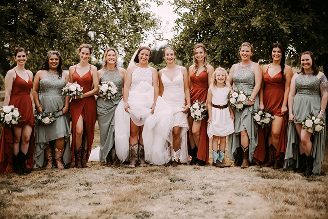 Woodland, WA LGBT Wedding Receptions and Accommodations Adeline Farm