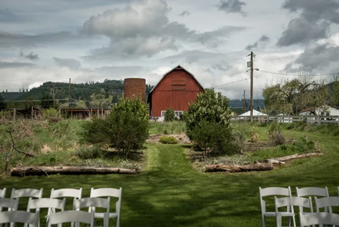 Woodland, WA LGBT Wedding Receptions and Accommodations Adeline Farm