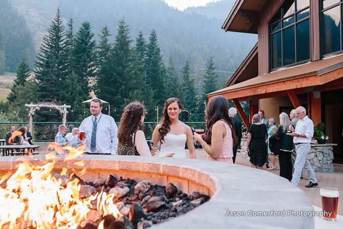 Rustic Mountain Weddings at Crystal Mountain Resort