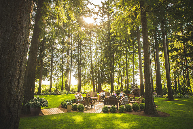 Ferndale, Washington LGBT Wedding Reception Site - Evergreen Gardens