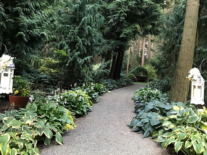 Ferndale, Washington LGBT Wedding Reception Site - Evergreen Gardens