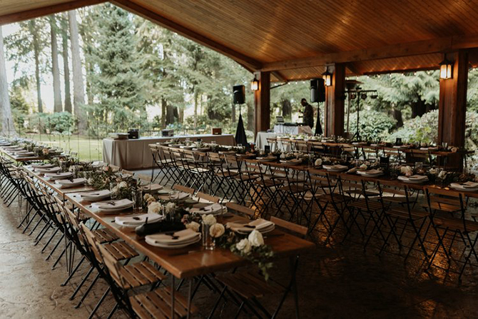 Ferndale, Washington LGBT Wedding Reception Site - Evergreen Gardens