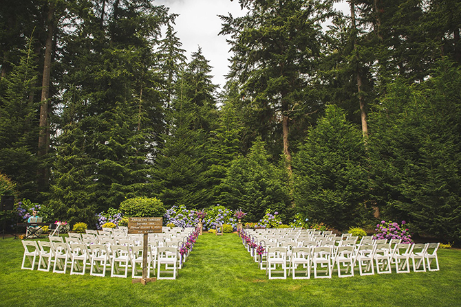Ferndale, Washington LGBT Wedding Reception Site - Evergreen Gardens