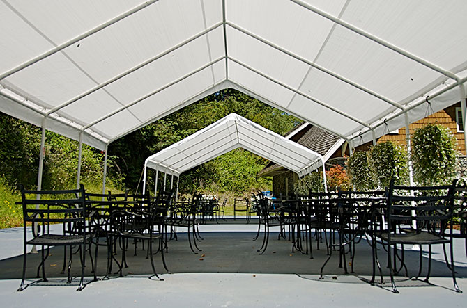 King County's Parks & Recreation - Tented wedding reception site