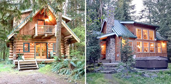 Mount Baker Lodging, Inc. - Pet friendly cedar cabin with hot tub