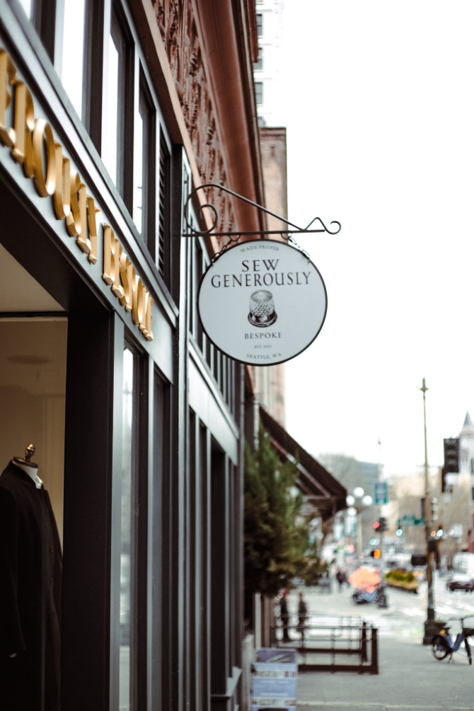 Sew Generously 
Seattle, Washington LGBT Wedding Suits & Tuxedos
