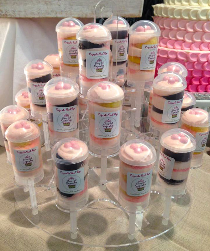 Classy Girl Cupcakes - Cupcake push pops