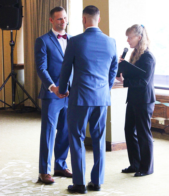 Madison, Wisconsin LGBT Wedding Officiant - Sacred Moments