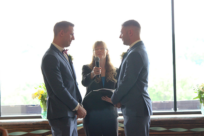 Madison, Wisconsin LGBT Wedding Officiant - Sacred Moments