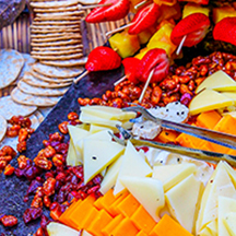 CA Catering Hollywood Florida Cheese Platter