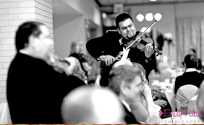 Lakeside Reflections Banquet & Catering Facility - Reception Entertainment Violinist
