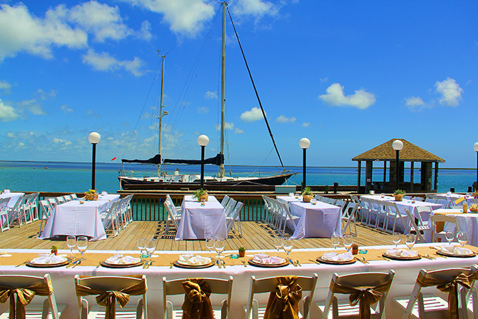 Mansion By The Sea - Wedding ceremony site on the beach