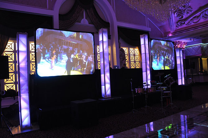 Platinum Entertainment - Plasma video screens