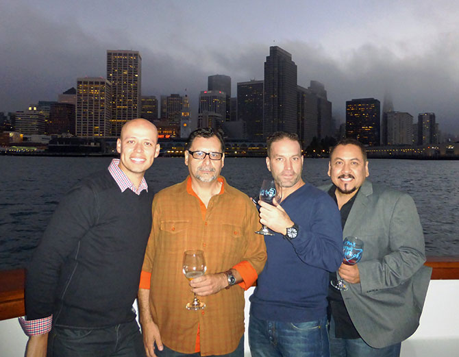 San Francisco Bay Boat Cruises - group wine tasting cruise