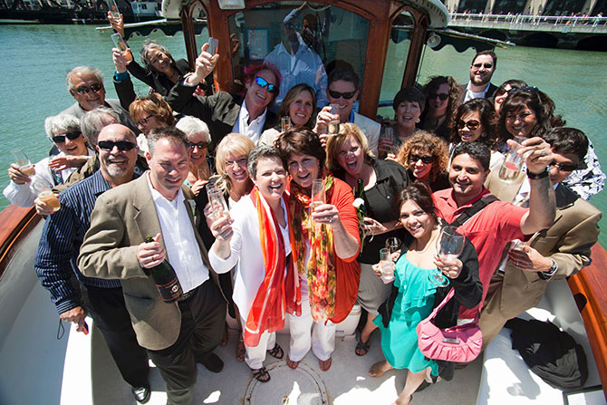 San Francisco Bay Boat Cruises - lgbt wedding