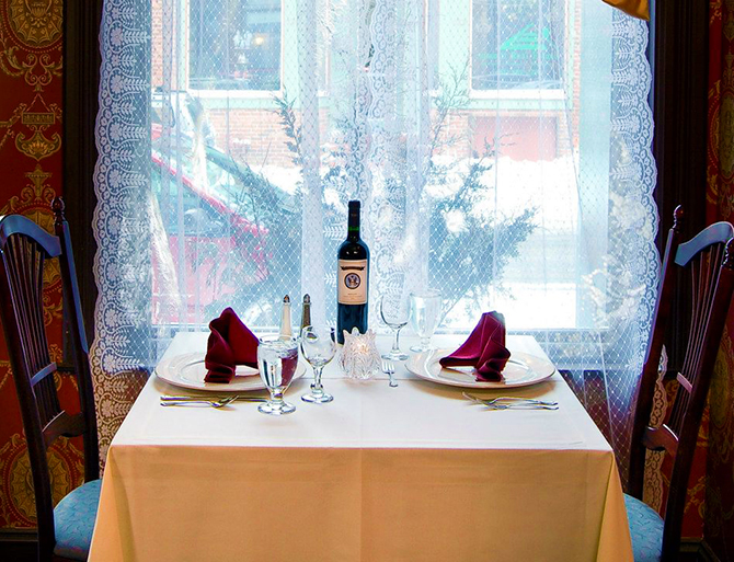 Wall Street Inn Stillwater Minnesota Dinner For Two